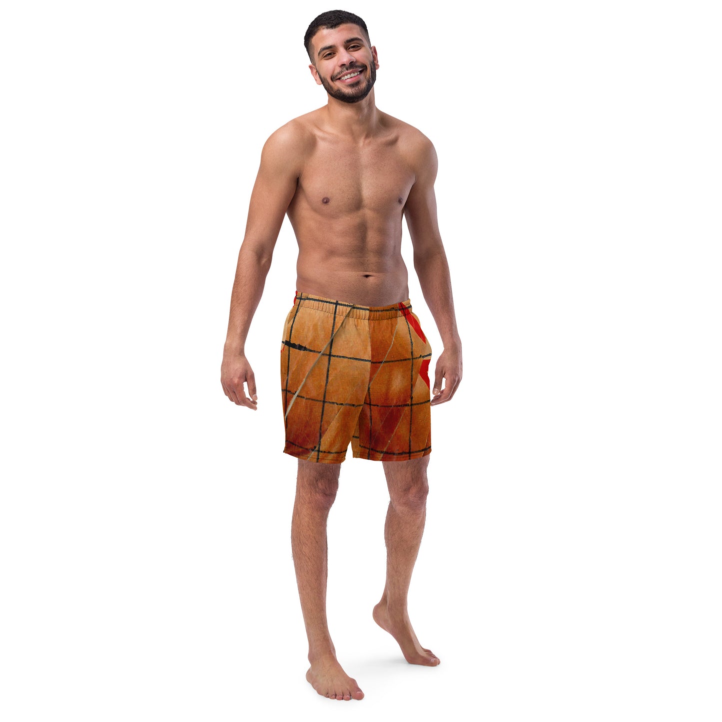 MYART ZW Grid Men's swim trunks ANR:23001 ZeilenWind