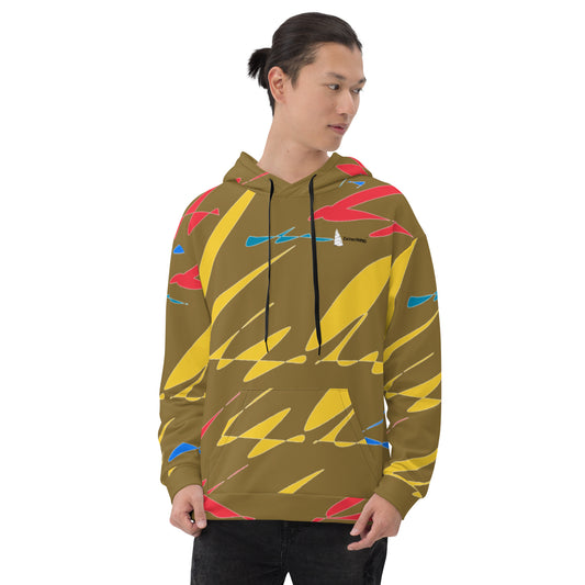 MYART ZW ColorFont Unisex Hoodie  ANR:20022 ZeilenWind