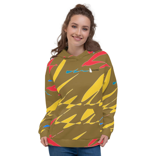 MYART ZW ColorFont Unisex Hoodie  ANR:20022 ZeilenWind