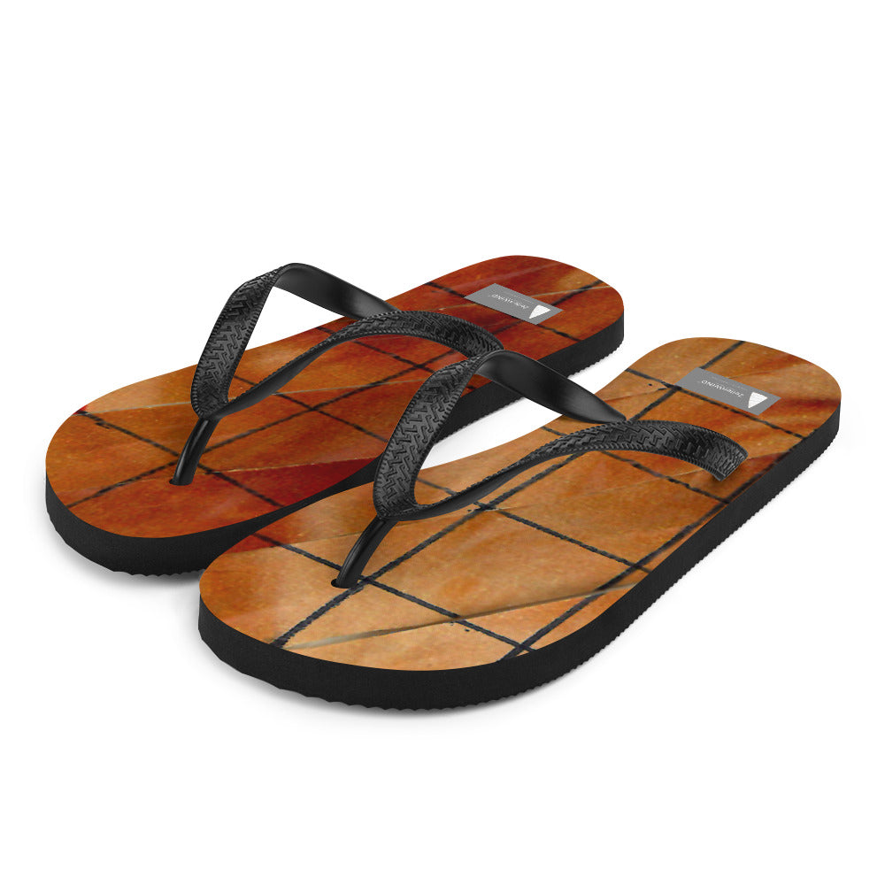 MYART ZW Grid Unisex Flip-Flops ANR:24004 ZeilenWind